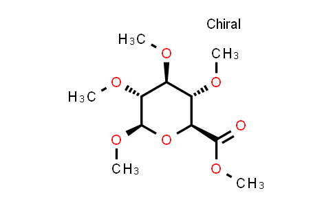 CAS No. 31506-17-9, Methyl (2S,3S,4S,5R,6R)-3,4,5,6-tetramethoxytetrahydro-2H-pyran-2-carboxylate