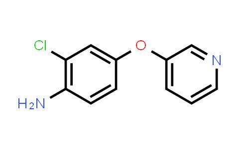 CAS No. 315227-20-4, 2-Chloro-4-(pyridin-3-yloxy)aniline