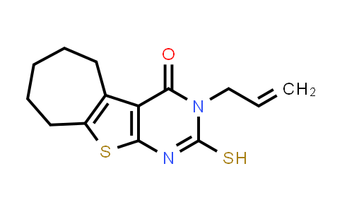 CAS No. 315694-95-2, 3-Allyl-2-mercapto-3,5,6,7,8,9-hexahydro-4H-cyclohepta[4,5]thieno[2,3-d]pyrimidin-4-one