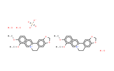 CAS No. 316-41-6, Berberine sulphate