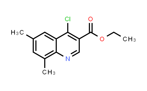 DY548190 | 31602-09-2 | Ethyl 4-chloro-6,8-dimethylquinoline-3-carboxylate
