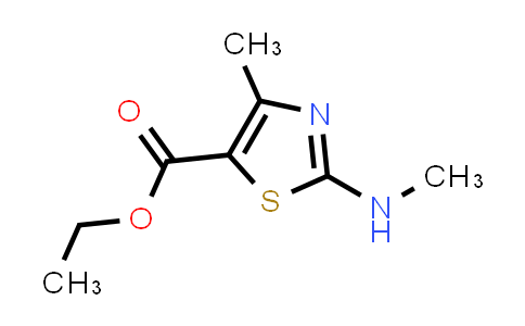 CAS No. 3161-68-0, Ethyl 4-methyl-2-(methylamino)thiazole-5-carboxylate