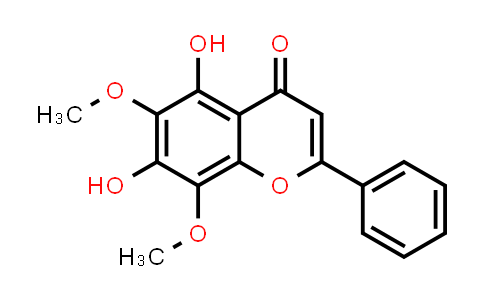 MC548200 | 3162-45-6 | Flavone, 5,7-dihydroxy-6,8-dimethoxy-