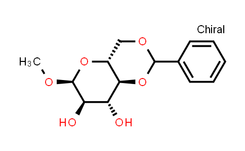 CAS No. 3162-96-7, (4aR,6S,7R,8R,8aS)-6-Methoxy-2-phenylhexahydropyrano[3,2-d][1,3]dioxine-7,8-diol