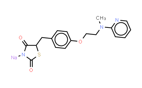 CAS No. 316371-83-2, Rosiglitazone sodium