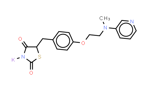 CAS No. 316371-84-3, Rosiglitazone (potassium)