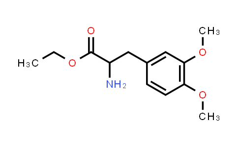 CAS No. 3165-58-0, Ethyl 2-amino-3-(3,4-dimethoxyphenyl)propanoate
