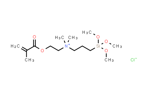 MC548225 | 31681-13-7 | 氯化（甲基丙烯酸二甲氨基乙酯基）丙基三甲氧基硅烷