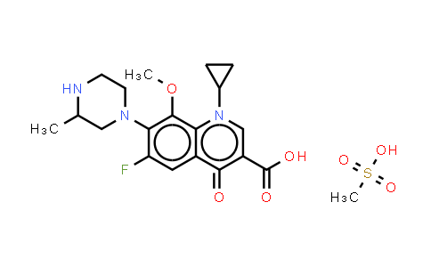CAS No. 316819-28-0, Gatifloxacin (mesylate)