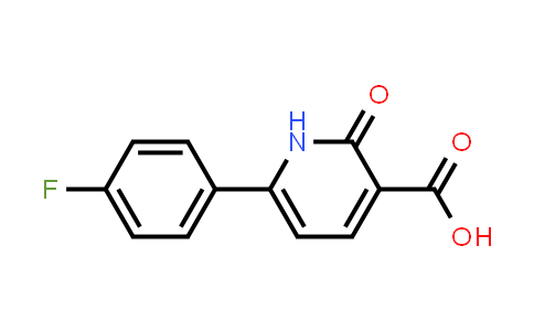 CAS No. 31695-73-5, 6-(4-Fluorophenyl)-2-oxo-1,2-dihydropyridine-3-carboxylic acid