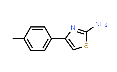 CAS No. 31699-14-6, 4-(4-Iodophenyl)-1,3-thiazol-2-amine