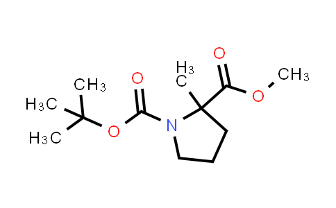 CAS No. 317355-80-9, 1-tert-Butyl 2-methyl 2-methylpyrrolidine-1,2-dicarboxylate