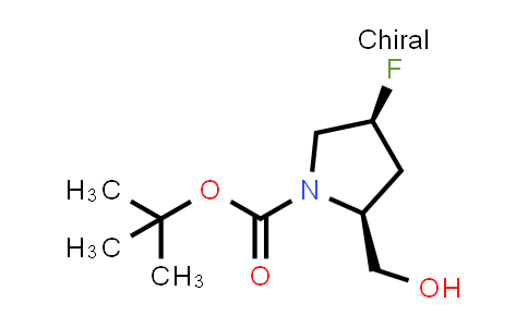CAS No. 317356-27-7, tert-Butyl (2S,4S)-4-fluoro-2-(hydroxymethyl)pyrrolidine-1-carboxylate
