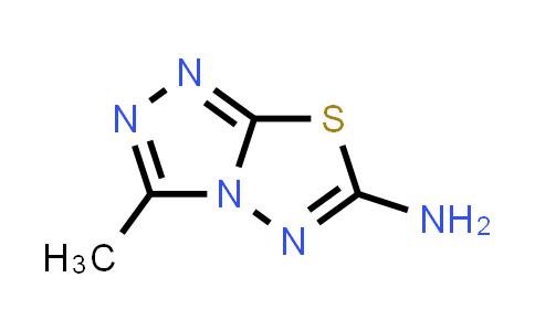 CAS No. 3176-51-0, 3-Methyl-[1,2,4]triazolo[3,4-b][1,3,4]thiadiazol-6-amine