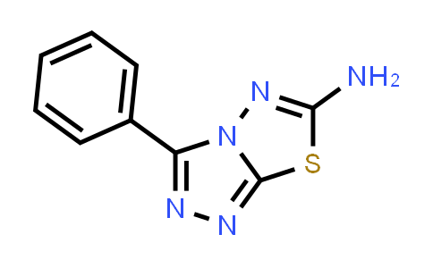 CAS No. 3176-53-2, 3-Phenyl-[1,2,4]triazolo[3,4-b][1,3,4]thiadiazol-6-amine