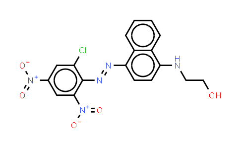 CAS No. 3177-13-7, 2-4-(2-Chloro-4,6-dinitrophenyl)azo-1-naphthylaminoethanol