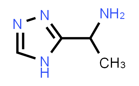 CAS No. 317830-80-1, 1-(4H-1,2,4-Triazol-3-yl)ethanamine