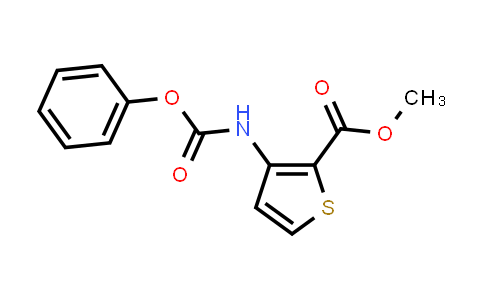 CAS No. 31823-75-3, Methyl 3-((phenoxycarbonyl)amino)thiophene-2-carboxylate