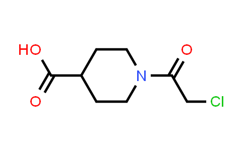 CAS No. 318280-69-2, 1-Chloroacetylpiperidine-4-carboxylic acid