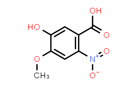 CAS No. 31839-20-0, 5-Hydroxy-4-methoxy-2-nitrobenzoic acid