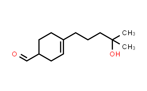 CAS No. 31906-04-4, 4-(4-Hydroxy-4-methylpentyl)cyclohex-3-ene-1-carbaldehyde