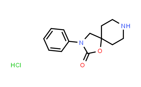 CAS No. 320419-82-7, 3-Phenyl-1-oxa-3,8-diazaspiro[4.5]decan-2-one hydrochloride