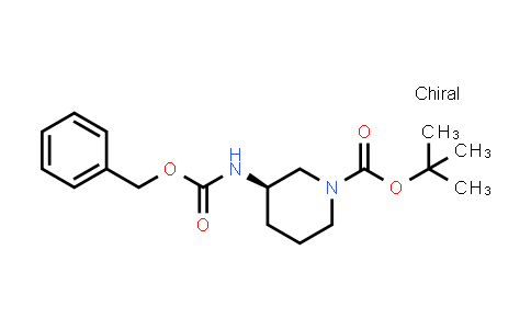 CAS No. 320580-76-5, TERT-BUTYL (3R)-3-[[(BENZYLOXY)CARBONYL]AMINO]PIPERIDINE-1-CARBOXYLATE