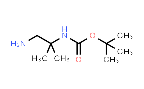 CAS No. 320581-09-7, tert-Butyl (1-amino-2-methylpropan-2-yl)carbamate
