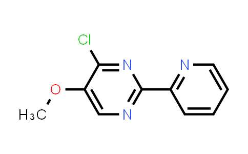 CAS No. 321432-82-0, 4-Chloro-5-methoxy-2-(2-pyridinyl)pyrimidine
