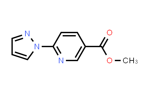 CAS No. 321533-62-4, Methyl 6-(1H-pyrazol-1-yl)nicotinate