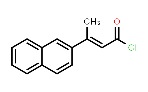 CAS No. 321675-01-8, 2-Butenoyl chloride, 3-(2-naphthalenyl)-, (2E)-