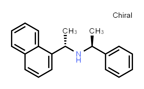 CAS No. 321836-43-5, (S)-1-(Naphthalen-1-yl)-N-((S)-1-phenylethyl)ethanamine