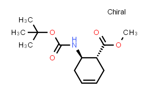 CAS No. 323196-39-0, methyl (1R,6R)-6-((tert-butoxycarbonyl)amino)cyclohex-3-ene-1-carboxylate