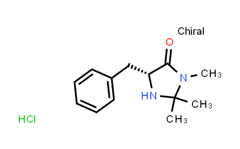 CAS No. 323196-43-6, (R)-5-Benzyl-2,2,3-trimethylimidazolidin-4-one hydrochloride