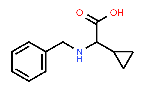 CAS No. 323586-38-5, 2-(Benzylamino)-2-cyclopropylacetic acid