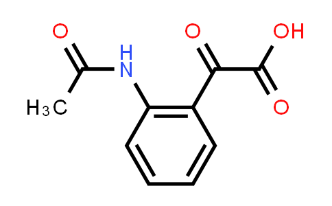 CAS No. 32375-61-4, [2-(Acetylamino)phenyl](oxo)acetic acid