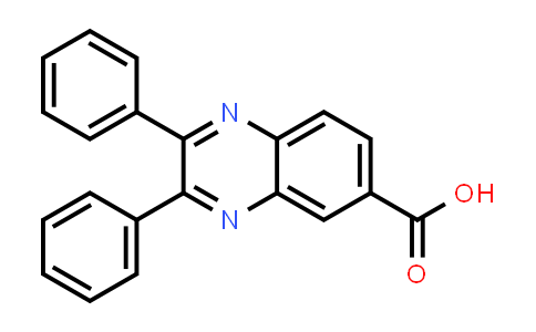 CAS No. 32387-96-5, 2,3-Diphenylquinoxaline-6-carboxylic acid