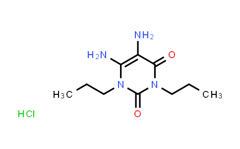 CAS No. 324002-49-5, 5,6-Diamino-1,3-dipropylpyrimidine-2,4(1H,3H)-dione hydrochloride