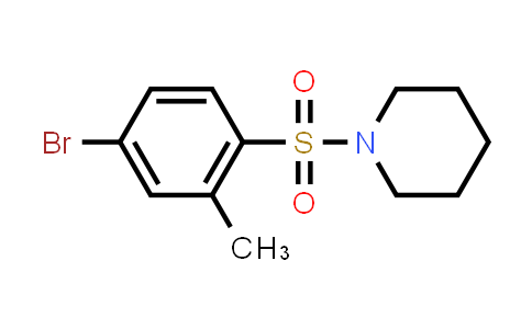 CAS No. 324059-00-9, 1-((4-Bromo-2-methylphenyl)sulfonyl)piperidine