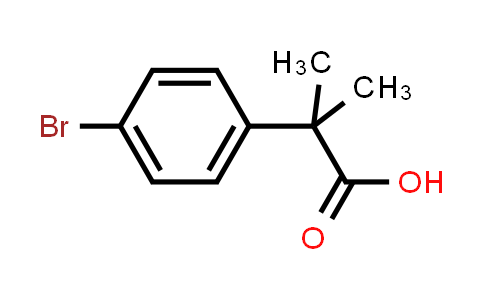 CAS No. 32454-35-6, 2-(4-Bromophenyl)-2-methylpropanoic acid