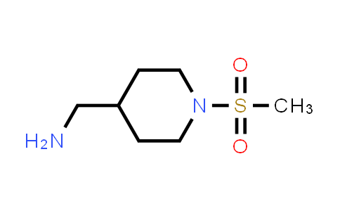CAS No. 325153-03-5, 4-Aminomethyl-1-methylsulfonylpiperidine