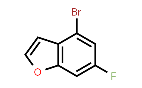 CAS No. 325487-80-7, 4-Bromo-6-fluorobenzofuran