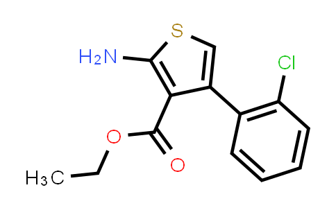 CAS No. 325724-66-1, Ethyl 2-amino-4-(2-chlorophenyl)thiophene-3-carboxylate