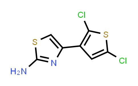 CAS No. 325988-82-7, 4-(2,5-Dichloro-3-thienyl)-1,3-thiazol-2-amine
