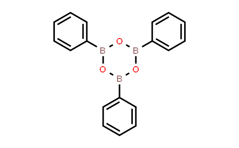 CAS No. 3262-89-3, 2,4,6-Triphenyl-1,3,5,2,4,6-trioxatriborinane