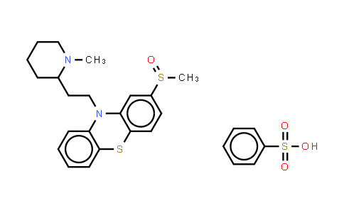 CAS No. 32672-69-8, Mesoridazine (besylate)