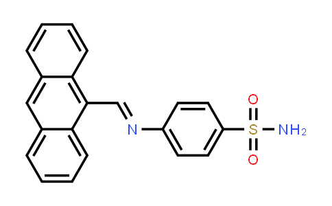 CAS No. 326882-99-9, 4-((Anthracen-9-ylmethylene)amino)benzenesulfonamide