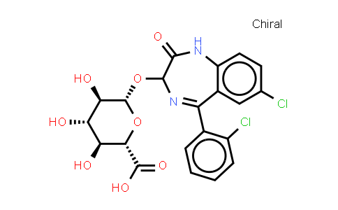 CAS No. 32781-79-6, Lorazepam glucuronide