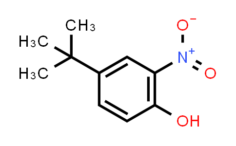CAS No. 3279-07-0, 4-(tert-Butyl)-2-nitrophenol