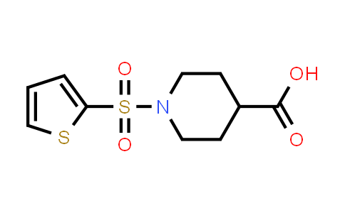 CAS No. 327971-19-7, 1-(2-Thienylsulfonyl)piperidine-4-carboxylic acid
